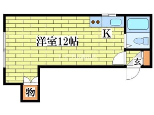 コーポ佐々木Iの物件間取画像